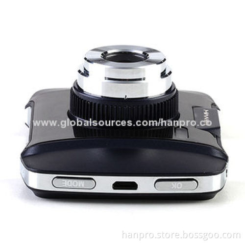 HD Car DVR with 3.0-inch Screen Display, GPS Tracking and LoggingNew